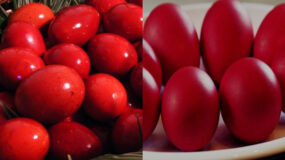 Πασχαλινά Αυγά: Όλα τα μυστικά της γιαγιάς για το τέλειο κατακόκκινο βάψιμο χωρίς σπασίματα