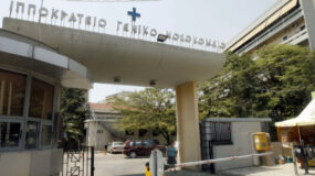 Θεσσαλονίκη : ΙΧ έπεσε στην τζαμαρία του Ιπποκράτειου νοσοκομείου