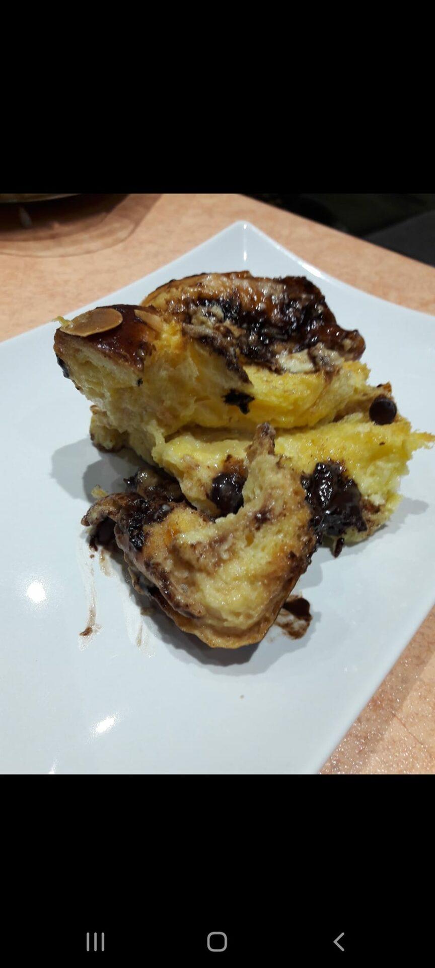 Πουτίγκα-από-τσουρέκι που περίσσεψε-με-σοκολάτα-και-ρούμι-συνταγή- Πουτίγκα-από-τσουρέκι που περίσσεψε-με-σοκολάτα-και-ρούμι-συνταγή-