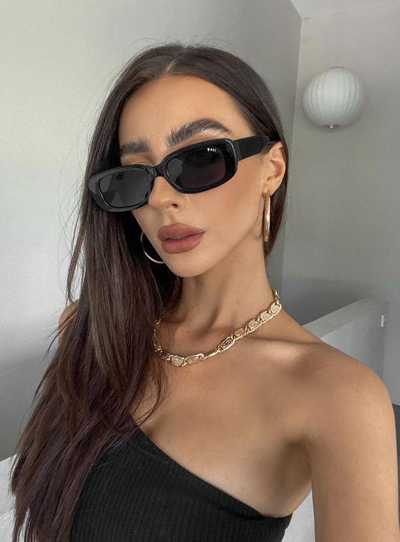 μαύρα-γυαλιά ηλίου-τάσεις-Άνοιξη-Καλοκαίρι 2024-ιδέες-