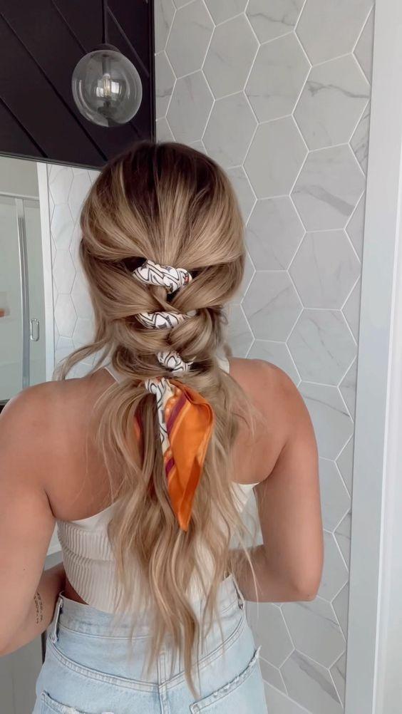 πλεξούδα-με-μαντήλι-ιδέες-