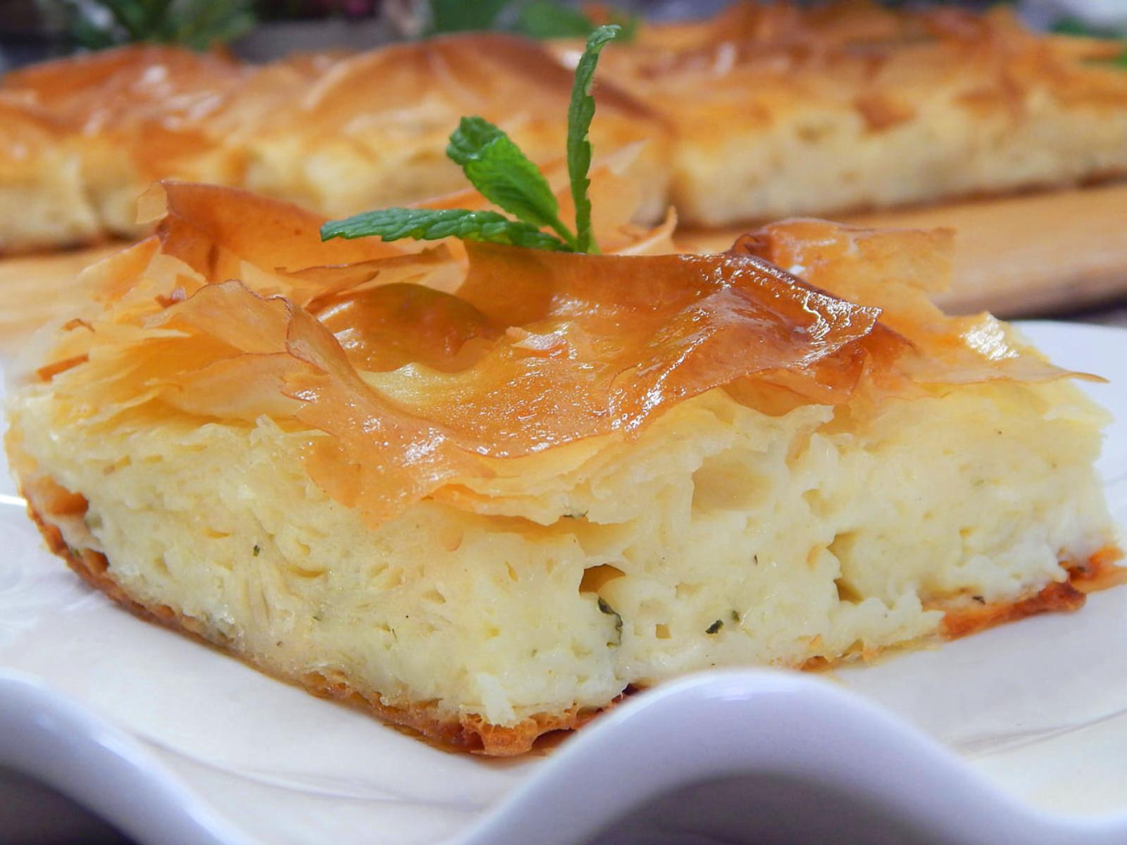 Πατσαβουρόπιτα με κατίκι Δομοκού