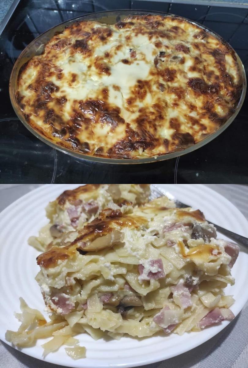 μακαρονοσουφλέ-με-ταλιατέλες-και-μανιτάρια-συνταγή- μακαρονοσουφλέ-με-ταλιατέλες-και-μανιτάρια-συνταγή-