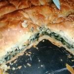 σπανακοπρασόπιτα-με-σπιτικό-φύλλο-συνταγή-