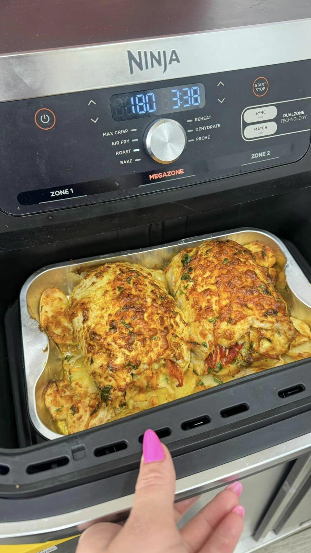 Φιλέτο-κοτόπουλο-γεμιστό-στο airfryer-συνταγή- Φιλέτο-κοτόπουλο-γεμιστό-στο airfryer-συνταγή-