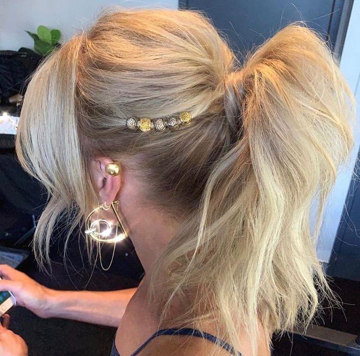 ψηλή αλογοουρά-με-χάντρες-ιδέες-