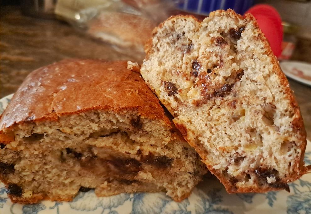 Κέικ-μπανάνας-στο airfryer-συνταγή-