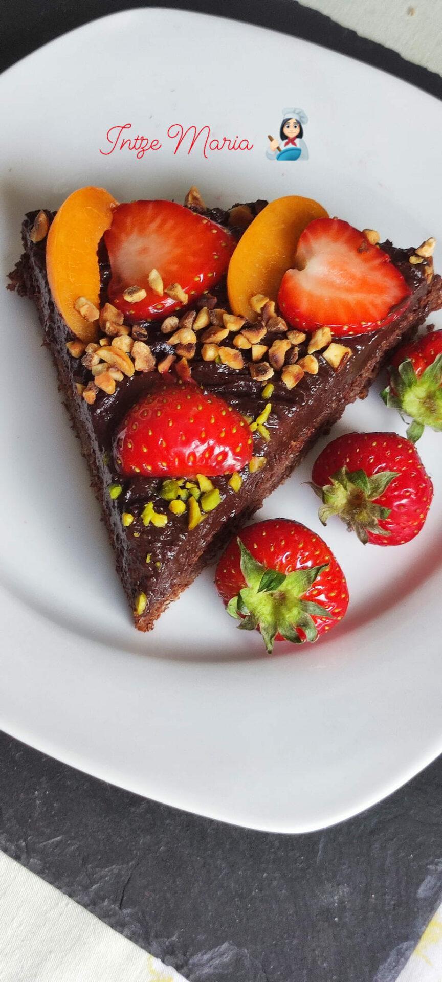 σοκολατένιο-γλυκό-χωρίς ζάχαρη-χωρίς αλεύρι-χωρίς βούτυρο-συνταγή-