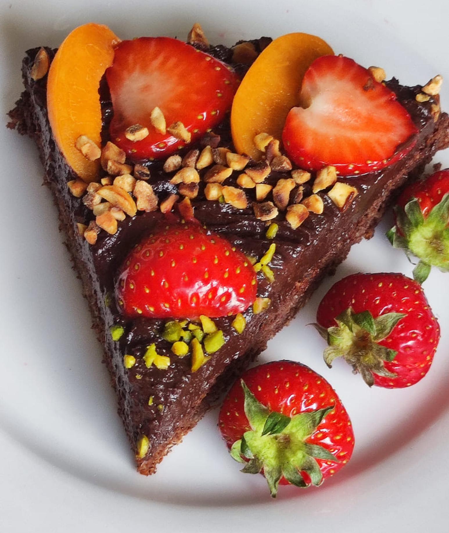 Σοκολατένιο γλυκό χωρίς ζάχαρη και χωρίς αλεύρι