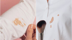 Καφέ και κίτρινα σημάδια στα ρούχα σας από make up: Κάντε τα ξανά σαν καινούρια χωρίς να ξεθωριάσουν