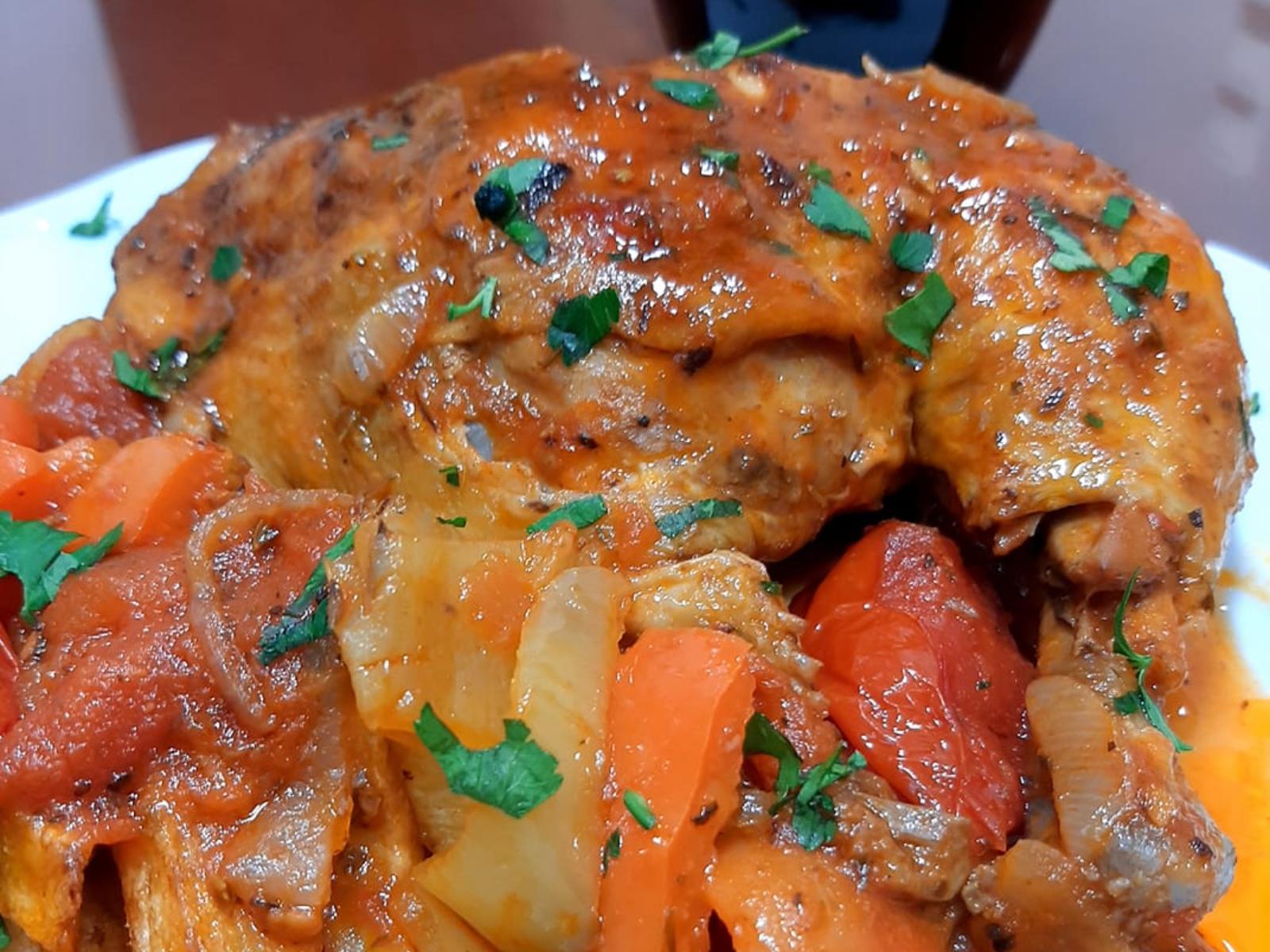 Κοτόπουλο-Cacciatore-συνταγή- Κοτόπουλο-Cacciatore-συνταγή-