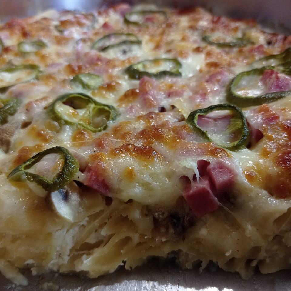 Ογκρατέν-σαν πίτσα-συνταγή- Ογκρατέν-σαν πίτσα-συνταγή-