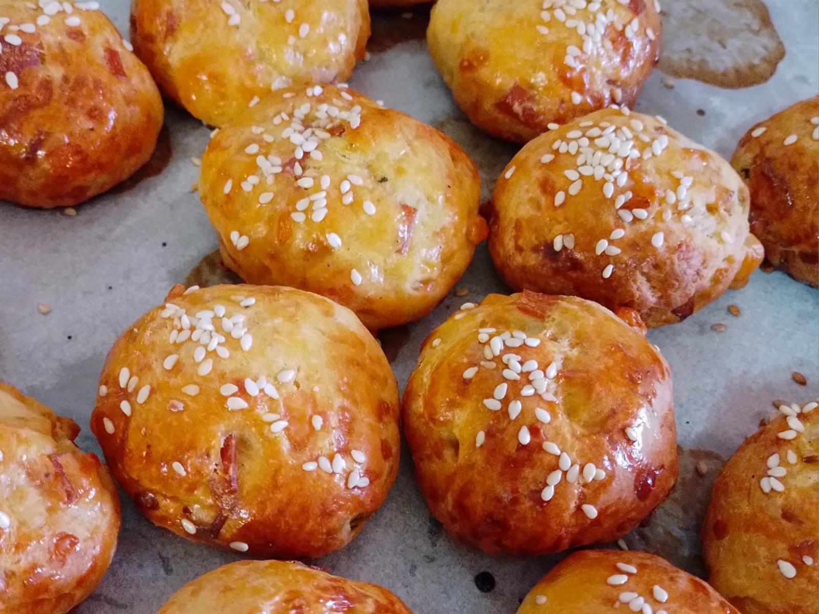 Τυροπιτάκια-χωρίς φύλλο-με πάριζα-συνταγή-