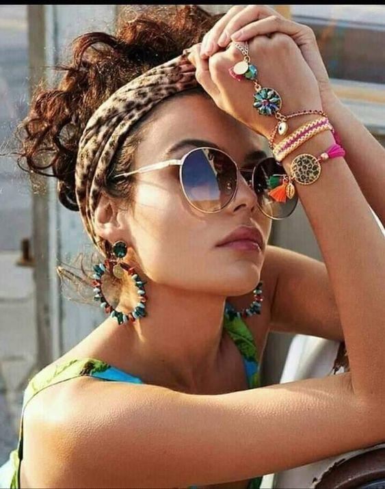 Μαντίλι στα μαλλια : Κάντο όπως η Έλλη Τρίγγου απο την Μάγισσα