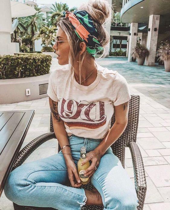 Μαντίλι στα μαλλια : Κάντο όπως η Έλλη Τρίγγου απο την Μάγισσα