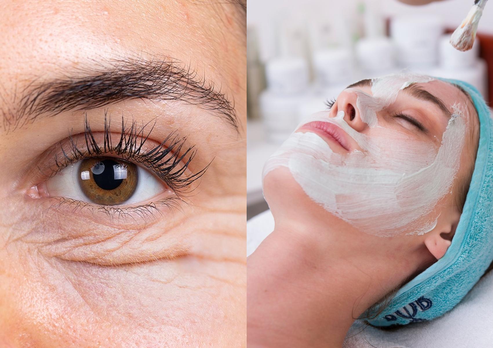 Handmade αντιγηραντική μάσκα προσώπου με λεμόνι που θεραπεύει και εξαφανίζει τις ρυτίδες 