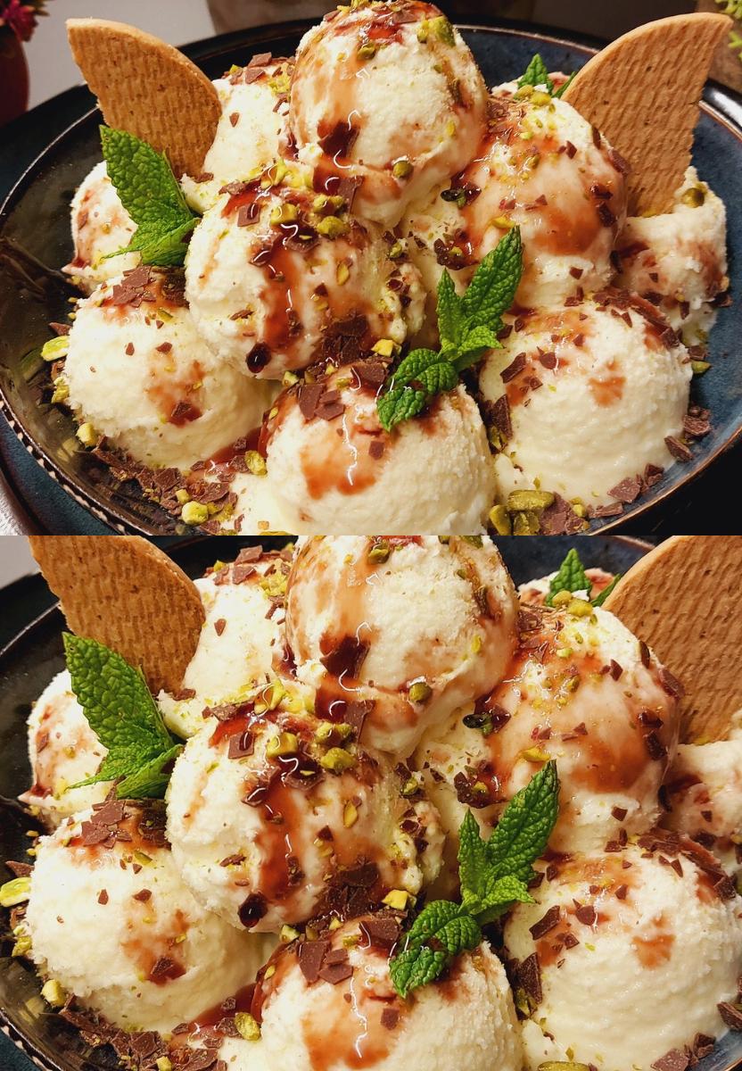 παγωτό-βανίλια-από-τον-Γιώργο Ζώλη-συνταγή-