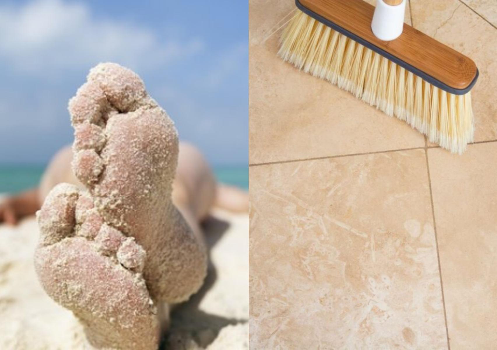 Κολλημένη άμμος στο πάτωμα του σπιτιού: Πως να την κρατήσετε μακριά από το σπίτι