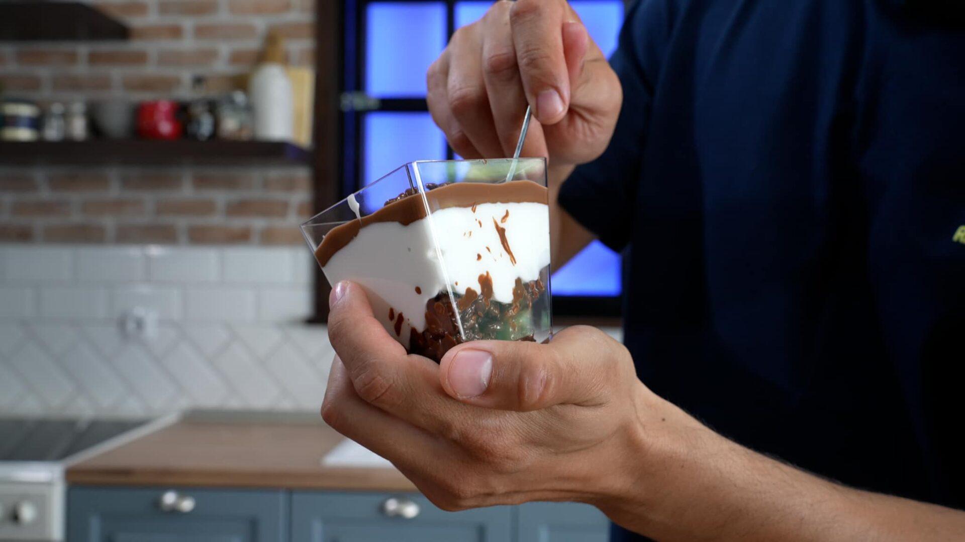 Cheesecake-γιαουρτιού-σε 5 λεπτά-χωρίς ζάχαρη-συνταγή-