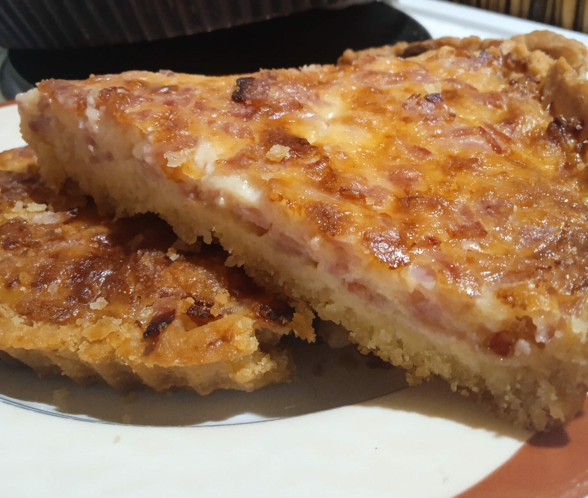 κις λορέν-με-ζαμπόν-και-κρέμα γάλακτος-συνταγή- κις λορέν-με-ζαμπόν-και-κρέμα γάλακτος-συνταγή-