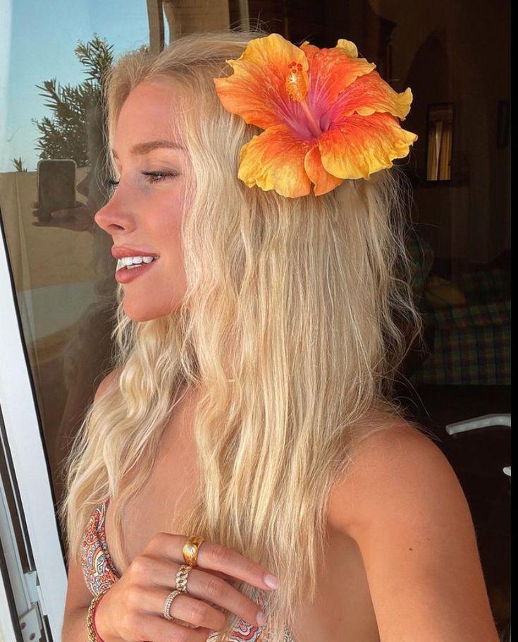 salty hair-με-λουλούδια-ιδέες-