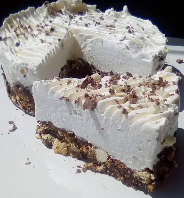 Τούρτα-κορμός-παγωτό-συνταγή-