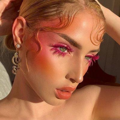 magenta-βλεφαρίδες-στο-μακιγιάζ-ιδέες- magenta-βλεφαρίδες-στο-μακιγιάζ-ιδέες-