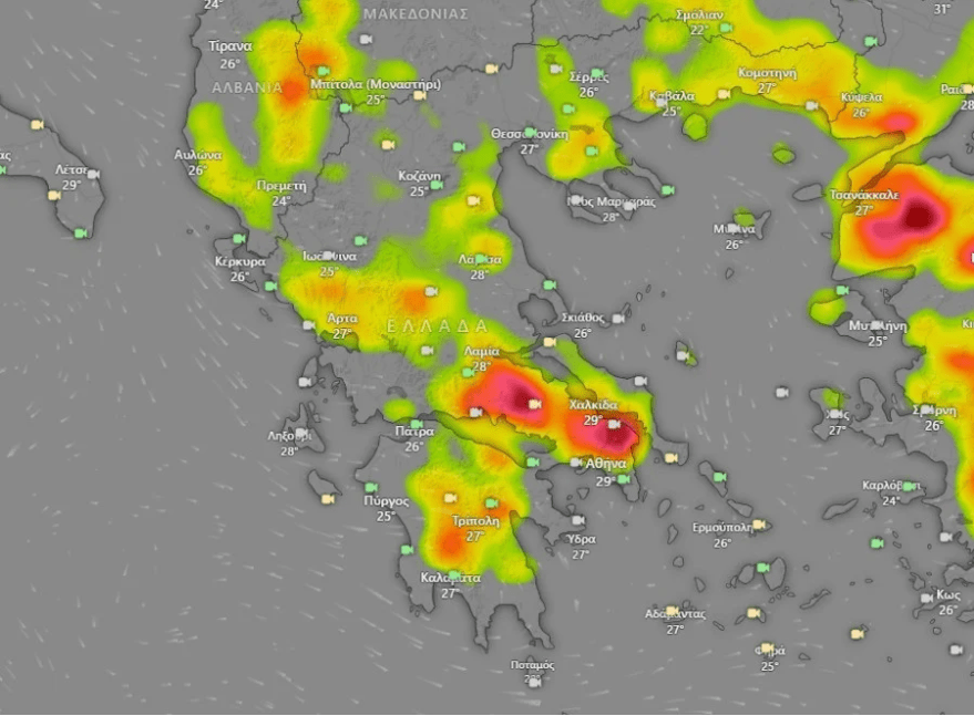 Καιρός: Από την Πέμπτη θα σημειωθούν σοβαρές καταιγίδες και μπουρίνια σε πολλές περιοχές της χώρας