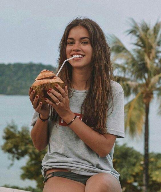 καστανά-μακριά μαλλιά-σε-salty hair-ιδέες- καστανά-μακριά μαλλιά-σε-salty hair-ιδέες-