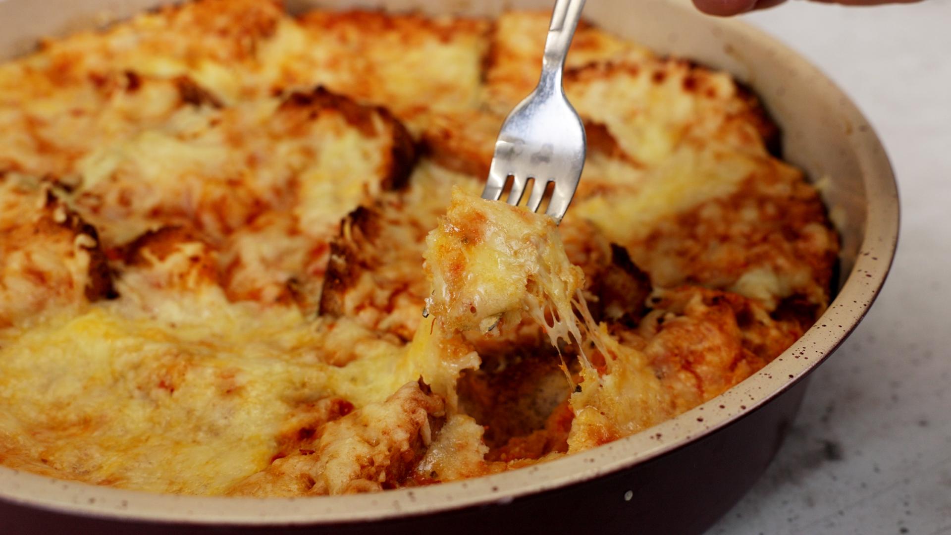 Οικονομικό-μεσημεριανό-με το ψωμί-που περίσσεψε-συνταγή- Οικονομικό-μεσημεριανό-με το ψωμί-που περίσσεψε-συνταγή-