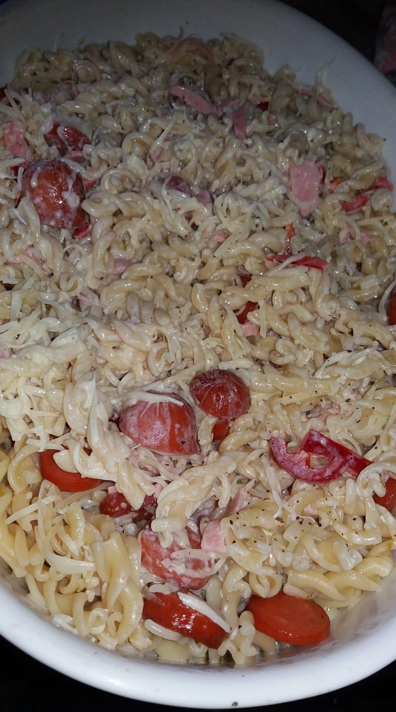 Βίδες-στο φούρνο-με κρέμα γάλακτος-αλλαντικά-και τυριά-συνταγή- Βίδες-στο φούρνο-με κρέμα γάλακτος-αλλαντικά-και τυριά-συνταγή-