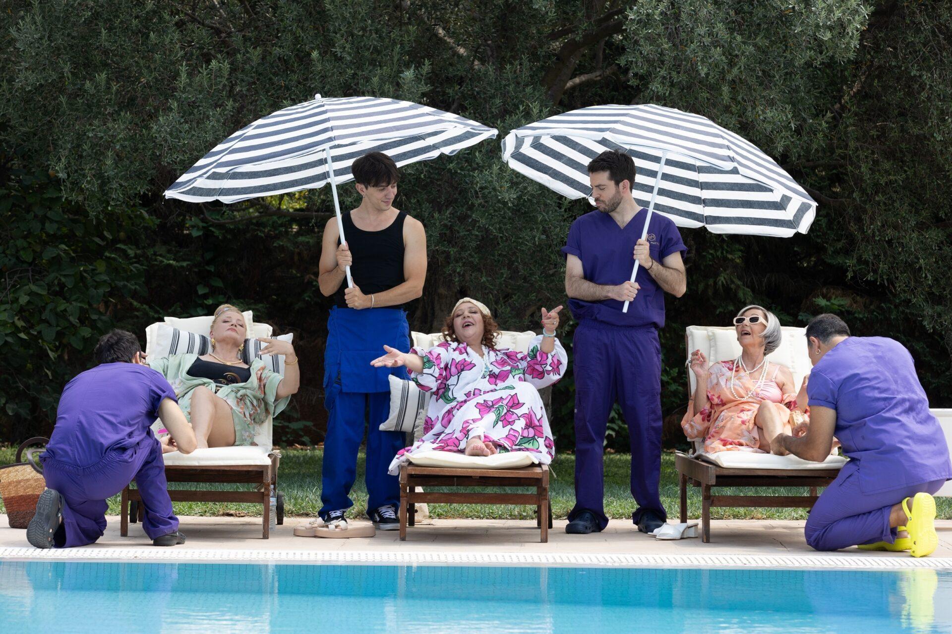 Vip Καλά Γεράματα : Backstage φωτογραφίες από τα γυρίσματα της νέας κωμικής σειράς