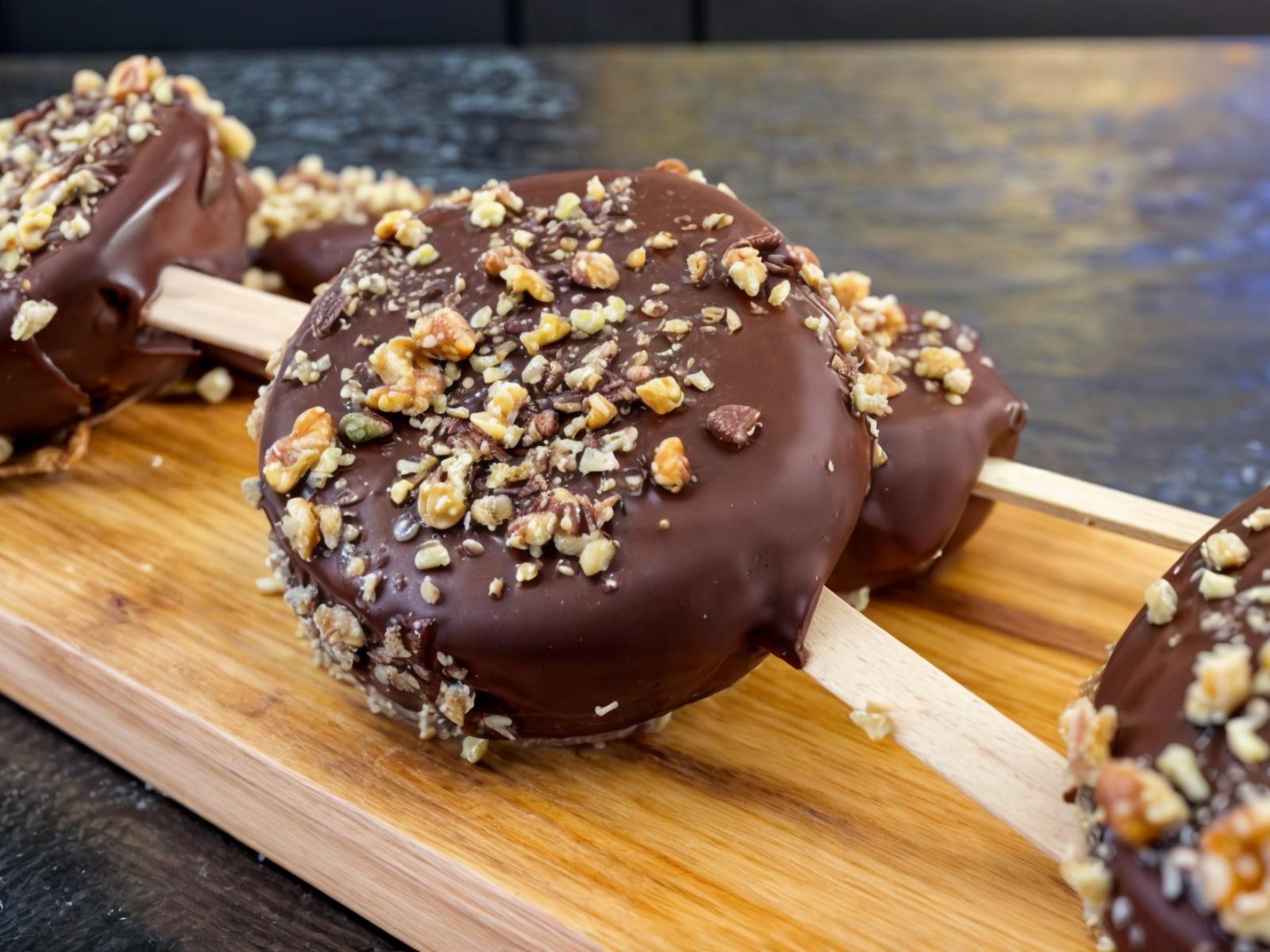 Παγωτίνια-πραλίνας-του-Παναγιώτη Παπαδάκη-συνταγή-