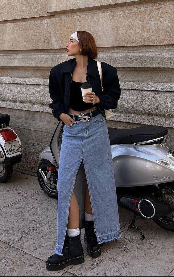 jean μάξι-φούστες-τάσεις-Φθινόπωρο-Χειμώνας-2024-2025-ιδέες- jean μάξι-φούστες-τάσεις-Φθινόπωρο-Χειμώνας-2024-2025-ιδέες-