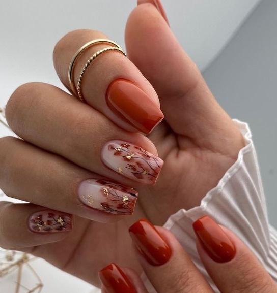 ιδέες-για-τετράγωνα νύχια-το-Φθινόπωρο 2024- ιδέες-για-τετράγωνα νύχια-το-Φθινόπωρο 2024-