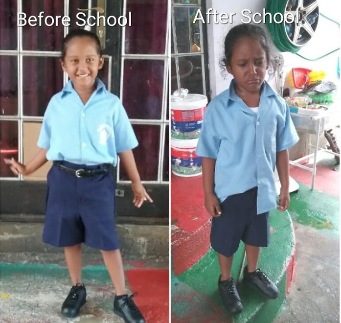 αστείες εικόνες-με-παιδιά-πριν-και-μετά-το-σχολείο- αστείες εικόνες-με-παιδιά-πριν-και-μετά-το-σχολείο-