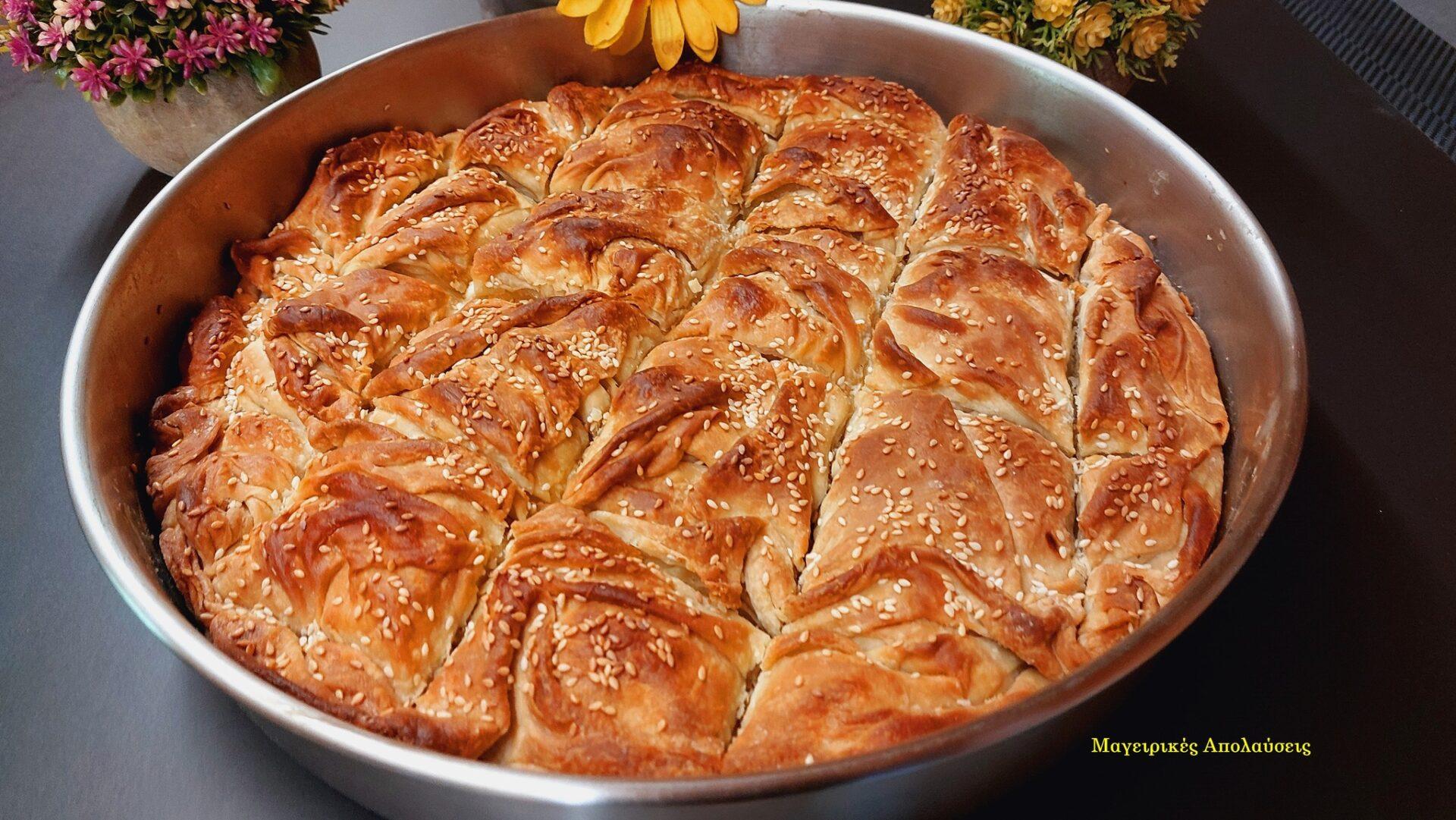 τυρόπιτα-με-χωριάτικο φύλλο-και-4 τυριά-συνταγή- τυρόπιτα-με-χωριάτικο φύλλο-και-4 τυριά-συνταγή-