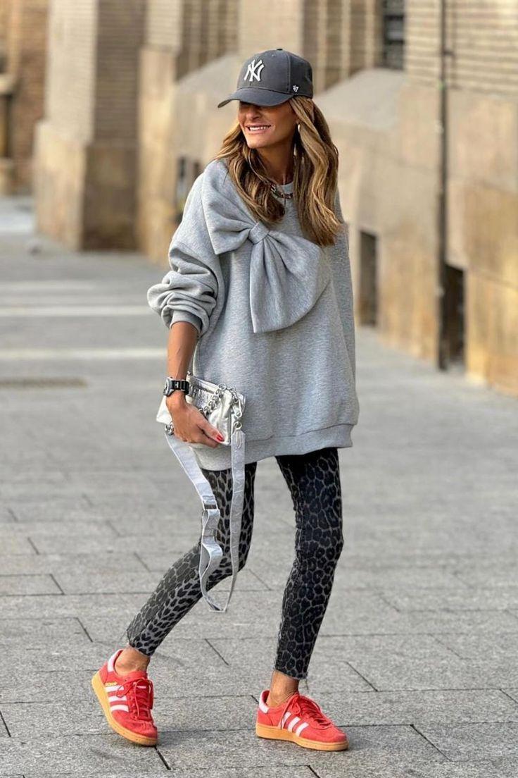 γκρι-φούτερ-με-animal print-κολάν-ιδέες- γκρι-φούτερ-με-animal print-κολάν-ιδέες-