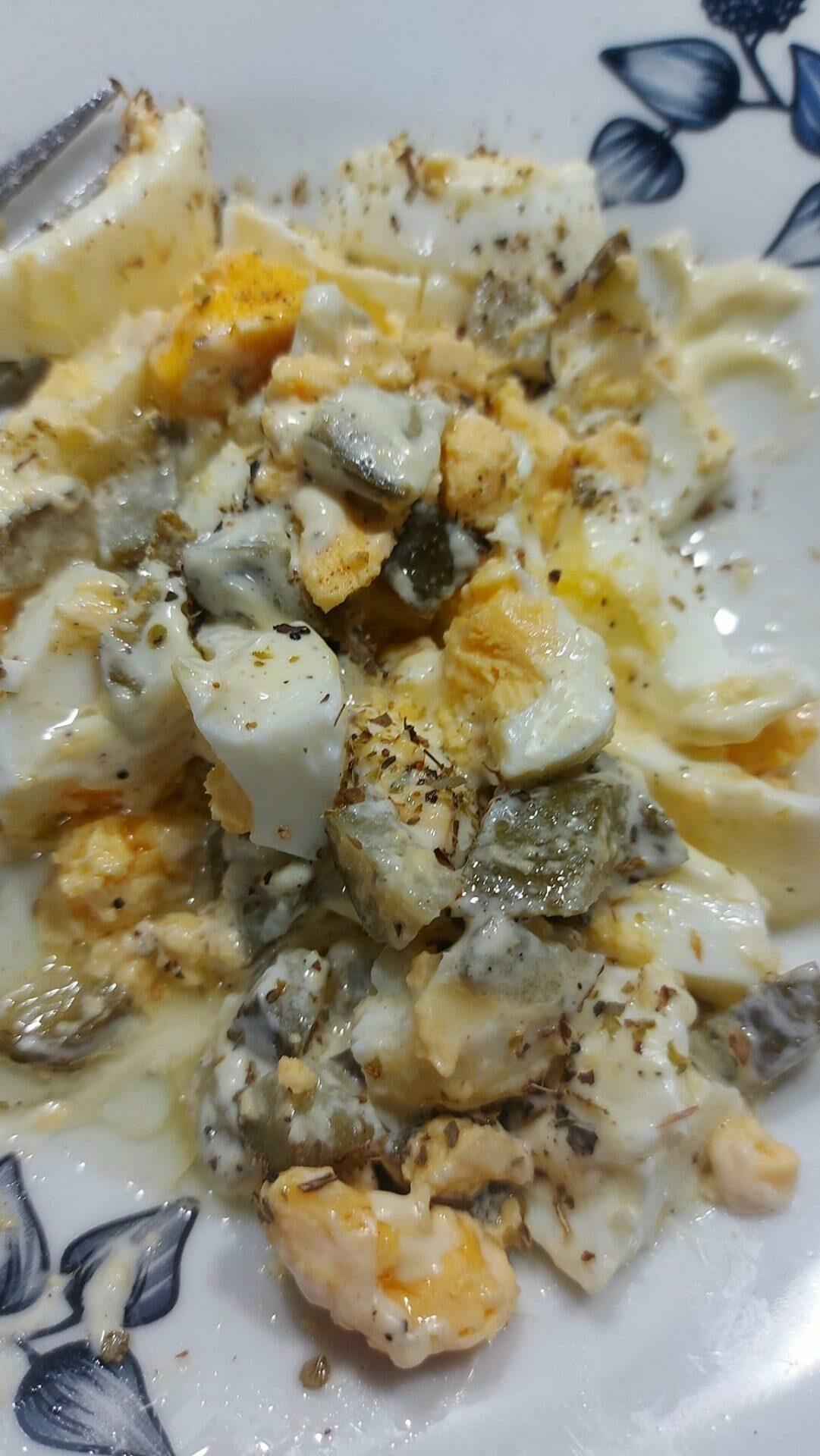 Πατατοσαλάτα-με τραγανές πατάτες-στο airfryer-και-αυγά-συνταγή- Πατατοσαλάτα-με τραγανές πατάτες-στο airfryer-και-αυγά-συνταγή-