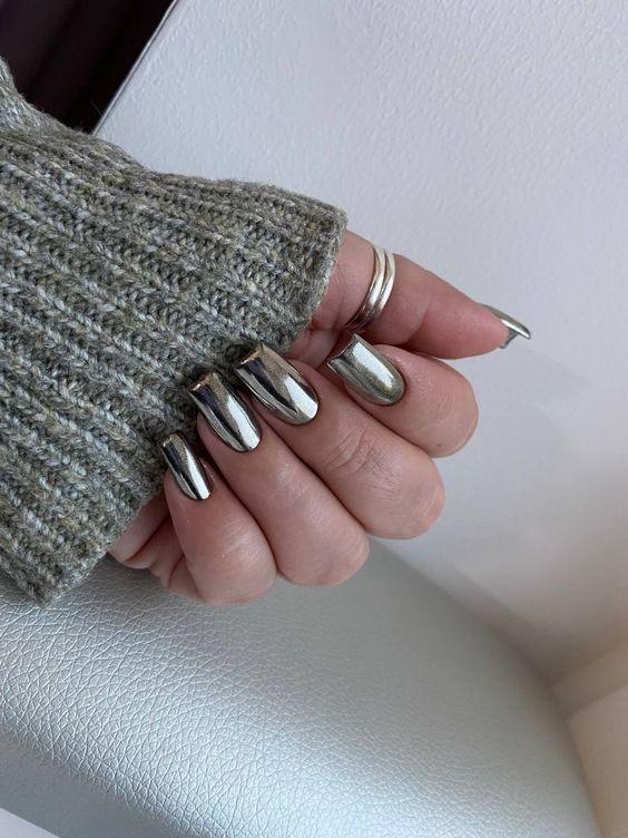 μεταλλικά-τετράγωνα-νύχια-ιδέες- μεταλλικά-τετράγωνα-νύχια-ιδέες-