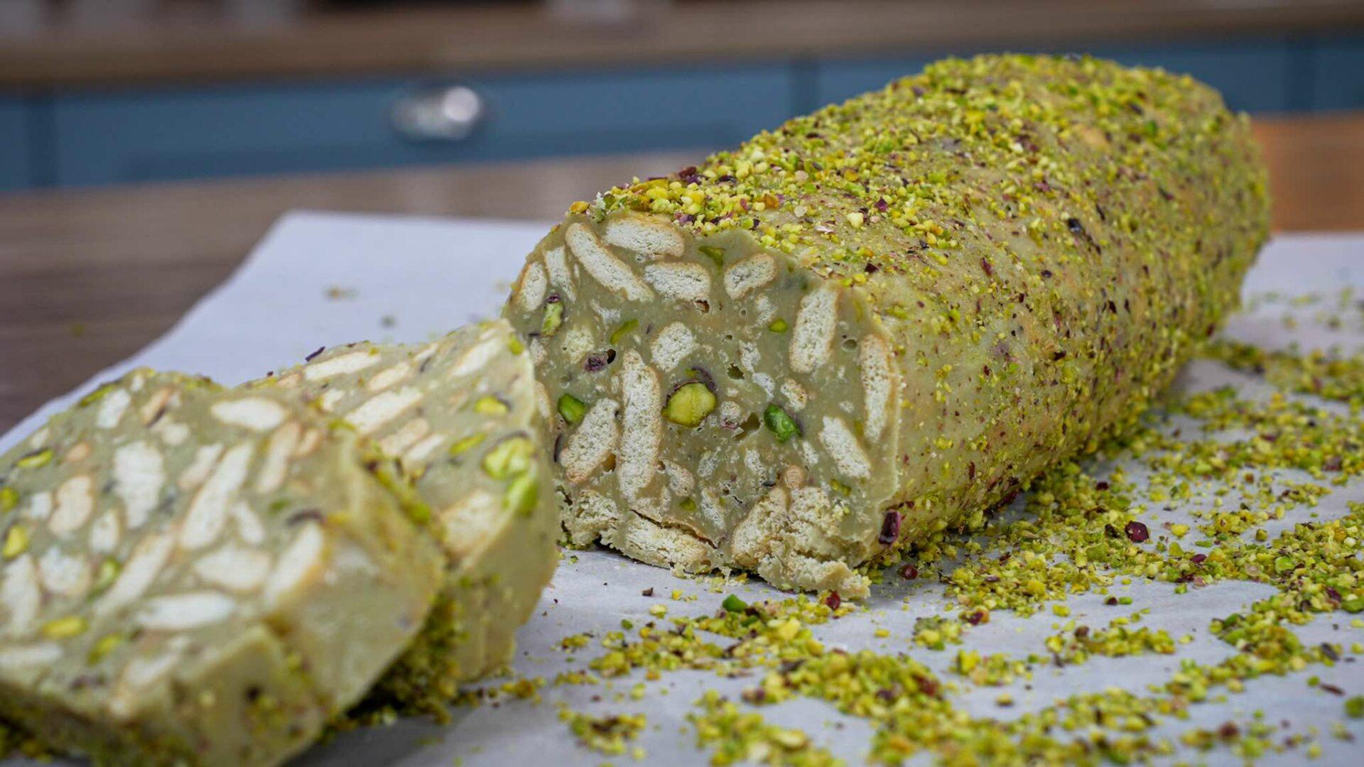 Μωσαϊκό-με-φιστίκι Αιγίνης-συνταγή- Μωσαϊκό-με-φιστίκι Αιγίνης-συνταγή-