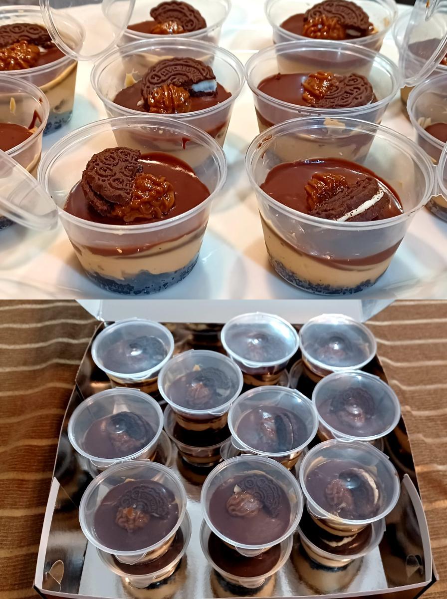 Ατομικά-cheesecake-με OREO-και καραμέλα-συνταγή- Ατομικά-cheesecake-με OREO-και καραμέλα-συνταγή-