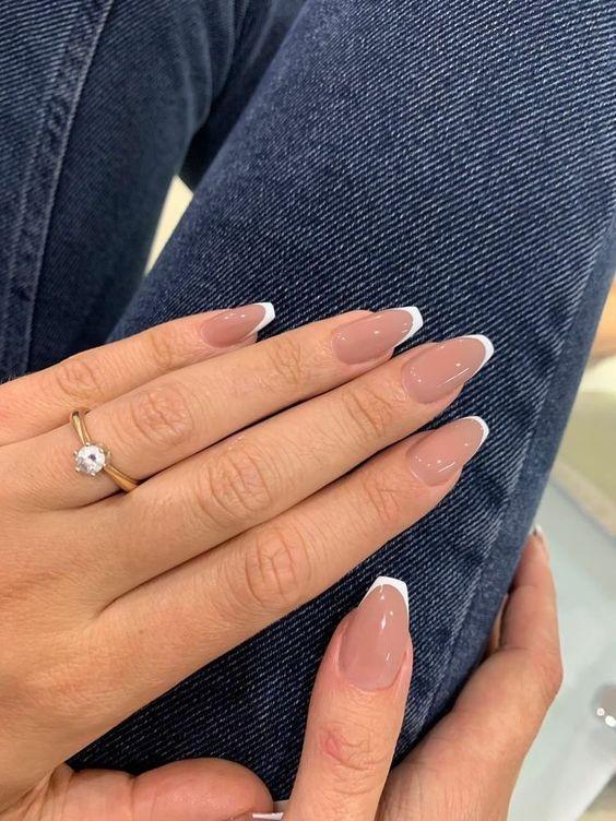 γαλλικό μανικιούρ-σε-ballerina nails-ιδέες- γαλλικό μανικιούρ-σε-ballerina nails-ιδέες-