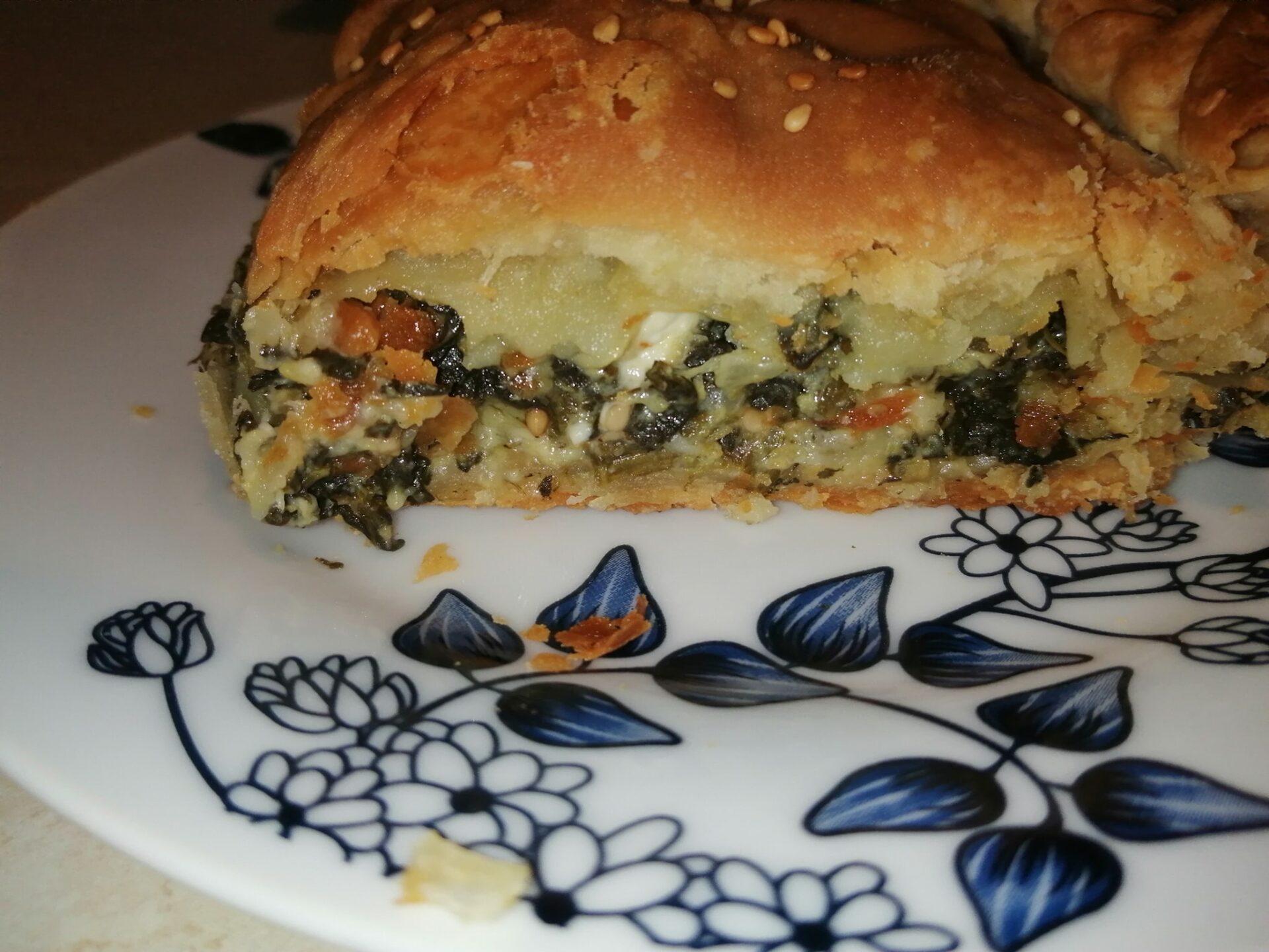 χορτόπιτα-με-σπιτικό φύλλο-συνταγή- χορτόπιτα-με-σπιτικό φύλλο-συνταγή-