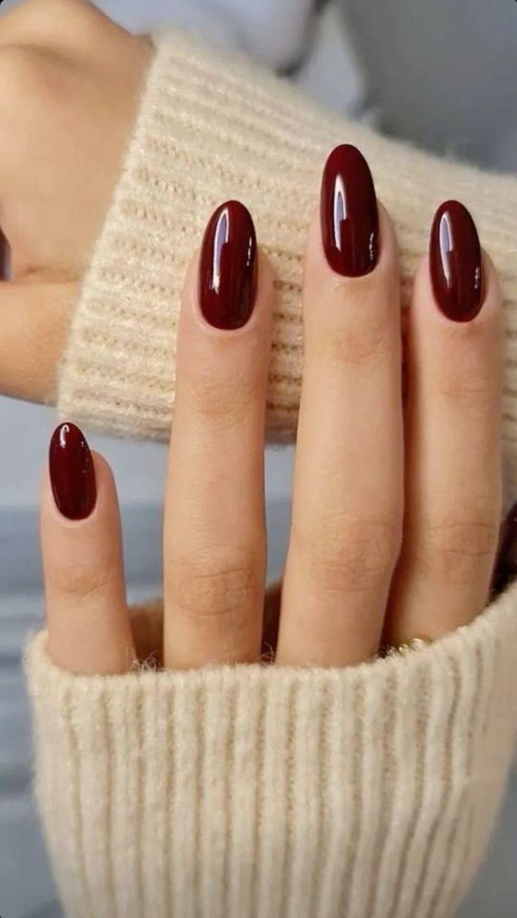 ιδέες-για-red wine nails-Φθινόπωρο-Χειμώνας 2024-2025- ιδέες-για-red wine nails-Φθινόπωρο-Χειμώνας 2024-2025-