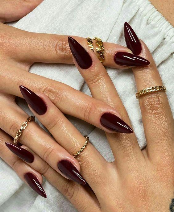 ιδέες-για-red wine nails-Φθινόπωρο-Χειμώνας 2024-2025- ιδέες-για-red wine nails-Φθινόπωρο-Χειμώνας 2024-2025-