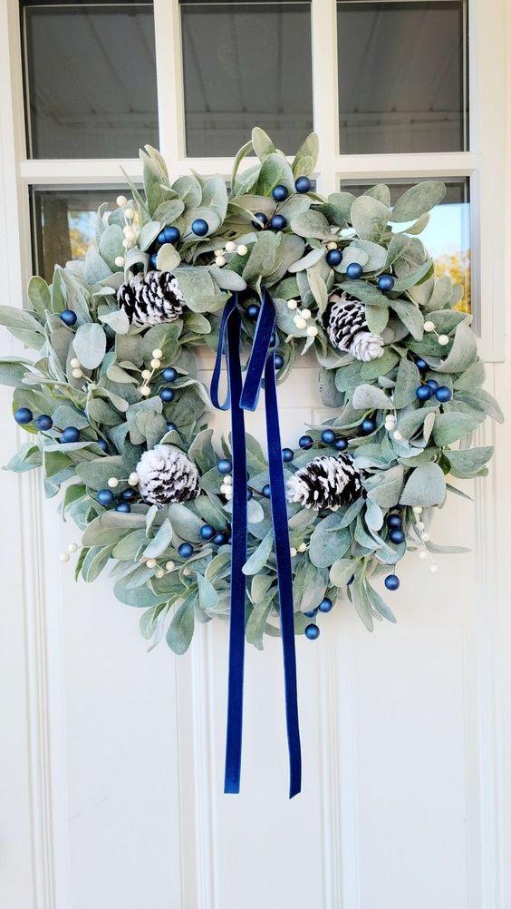 μπλε-Χριστουγεννιάτικη-διακόσμηση-τάσεις 2024-2025-Χριστούγεννα-ιδέες- μπλε-Χριστουγεννιάτικη-διακόσμηση-τάσεις 2024-2025-Χριστούγεννα-ιδέες-