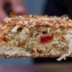 κοτόπιτα-χωρίς φύλλο-με-το-κοτόπουλο-που-περίσσεψε-συνταγή-