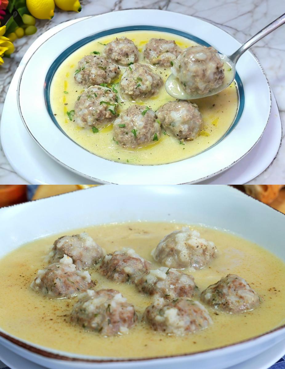 Γιουβαρλάκια-αυγολέμονο-συνταγή- Γιουβαρλάκια-αυγολέμονο-συνταγή-