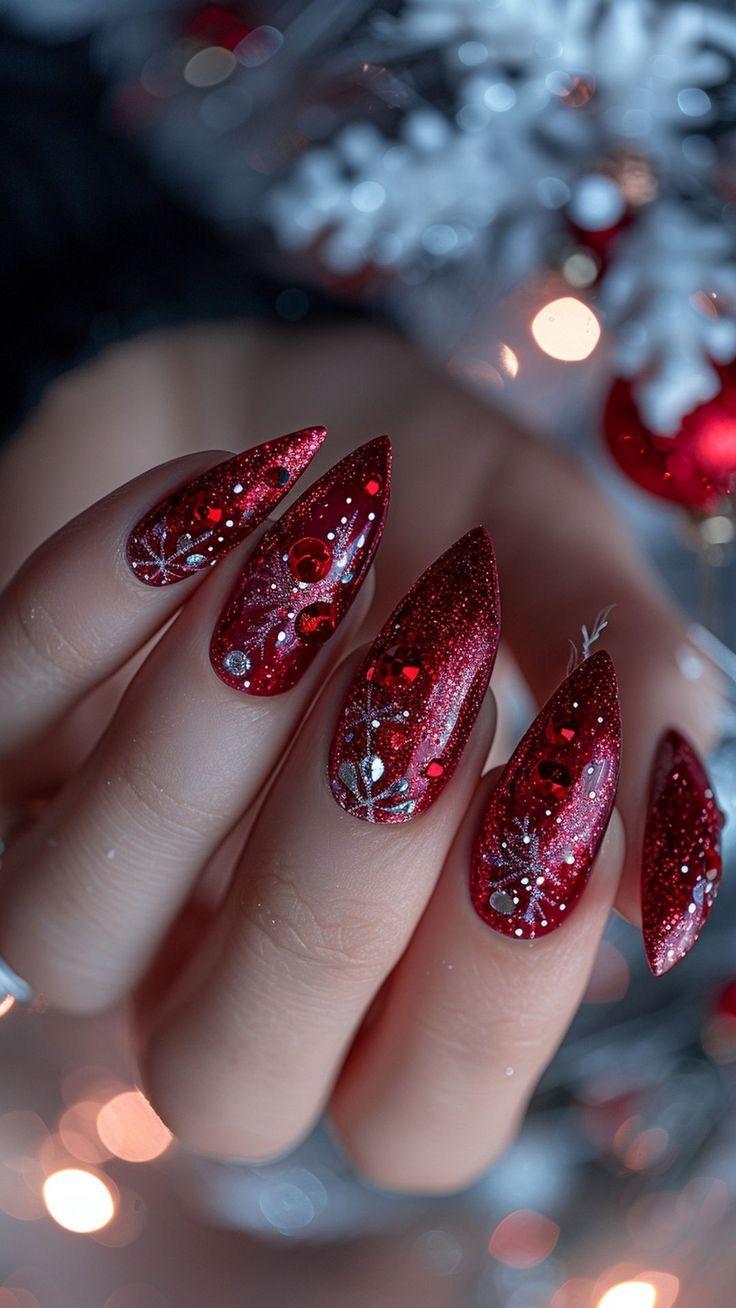 χριστουγεννιάτικο-μανικιούρ-σε-κόκκινο-χριστουγεννιάτικες τάσεις-στα-νύχια-ιδέες- χριστουγεννιάτικο-μανικιούρ-σε-κόκκινο-χριστουγεννιάτικες τάσεις-στα-νύχια-ιδέες-